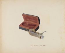 Lancet and Case, c. 1938. Creator: Regina Henderer