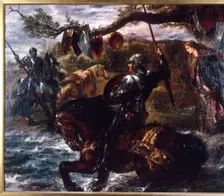 Lancelot du Lac 1886. Artist: Sir John Gilbert