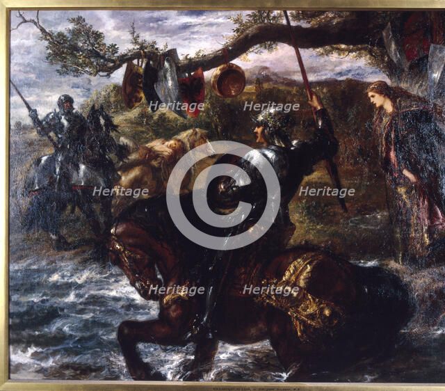 'Lancelot du Lac', 1886. Artist: Sir John Gilbert