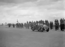 Lanchester 10 of JM Archer of the Scottish Sporting Car Club team at the RSAC Scottish Rally, 1934. Artist: Bill Brunell