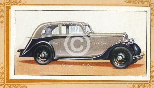 'Lanchester 10 Streamlined Saloon', c1936. Artist: Unknown.
