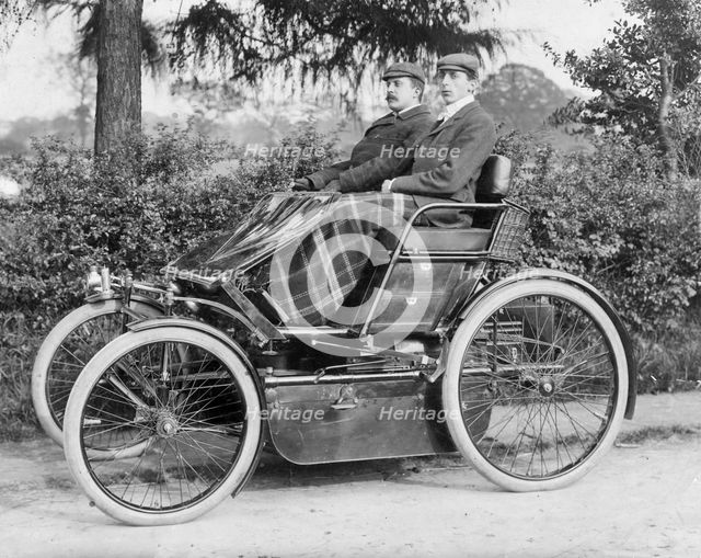 Lanchester F.W. in 1897 Lanchester. Creator: Unknown.