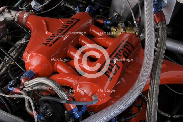 Lancia Martini Le Mans car chasis no 0007 1983. Artist: Simon Clay.