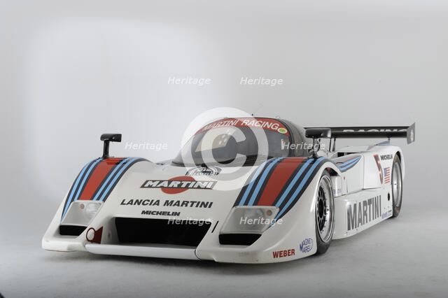 Lancia Martini Le Mans car chasis no 0007 1983. Artist: Simon Clay.