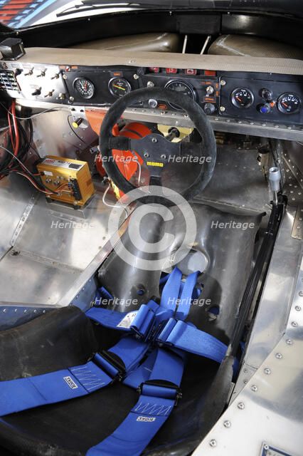 Lancia Martini Le Mans car chasis no 0007 1983. Artist: Simon Clay.