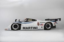 Lancia Martini Le Mans car chasis no 0007 1983. Artist: Simon Clay