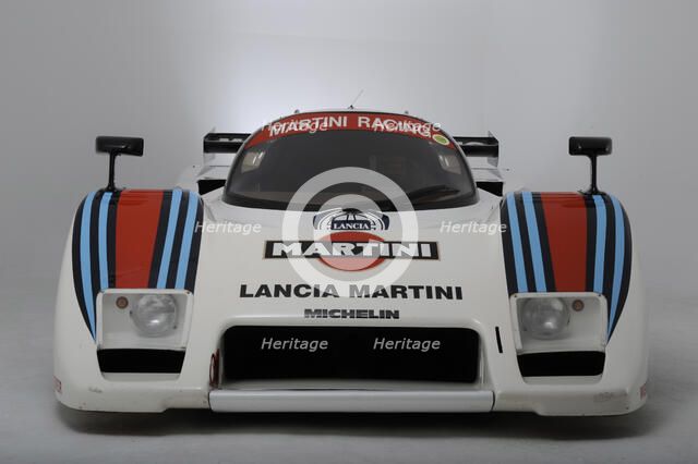 Lancia Martini Le Mans car chasis no 0007 1983. Artist: Simon Clay.