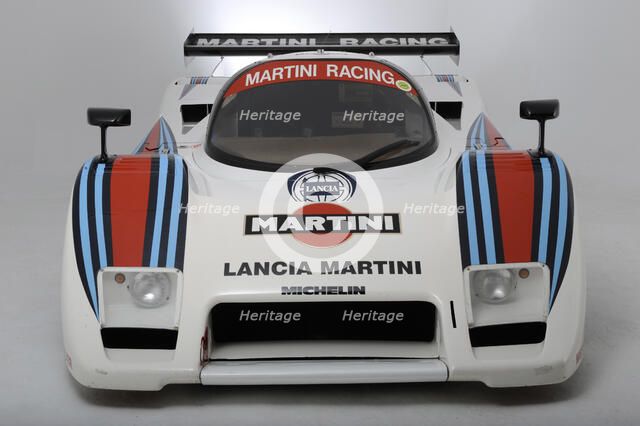 Lancia Martini Le Mans car chasis no 0007 1983. Artist: Simon Clay.