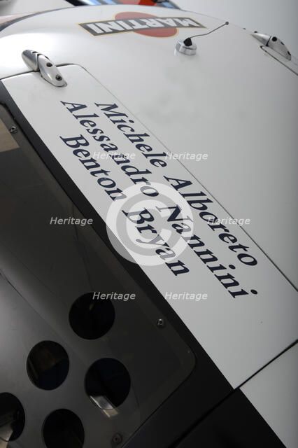 Lancia Martini Le Mans car chasis no 0007 1983. Artist: Simon Clay.