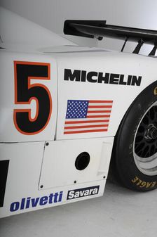 Lancia Martini Le Mans car chasis no 0007 1983. Artist: Simon Clay