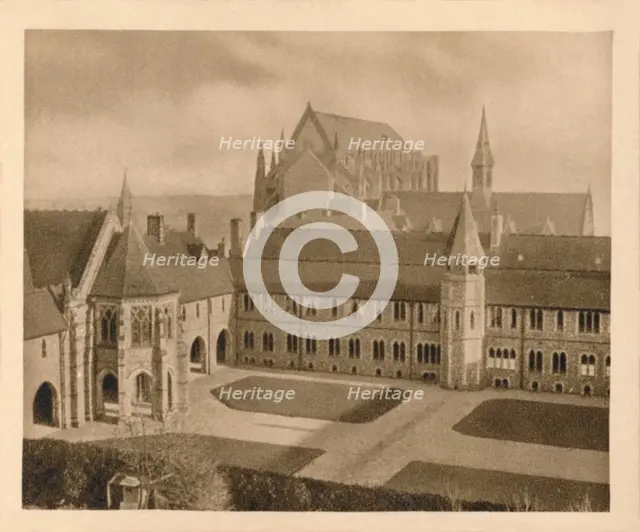 'Lancing College', 1923. Artist: Unknown.