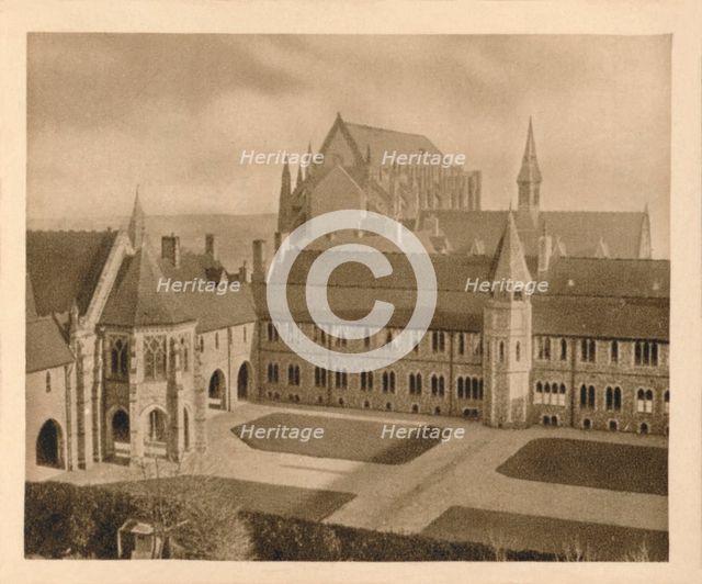 'Lancing College', 1923. Artist: Unknown.