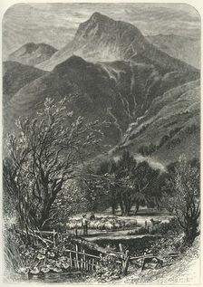 Langdale Pikes c1870