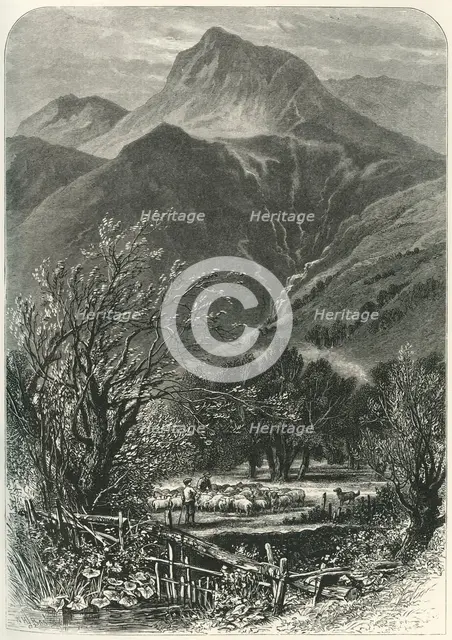 'Langdale Pikes', c1870.