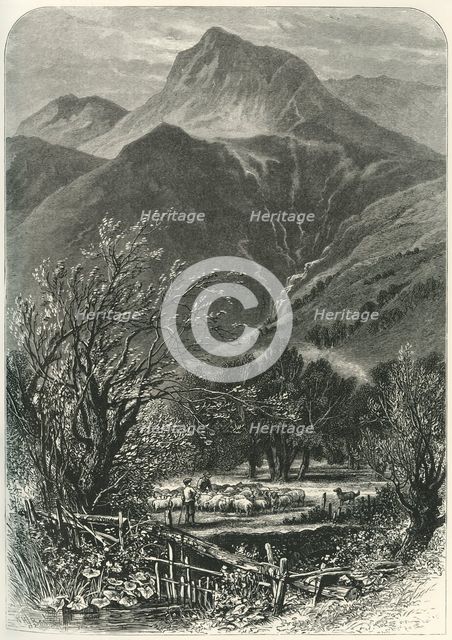 'Langdale Pikes', c1870.