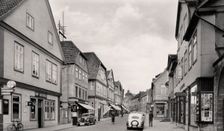 Langestrasse, Buckeburg, Germany, c1930s