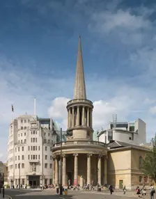 Langham Place, Marylebone, London, 2014. Creator: Chris Redgrave