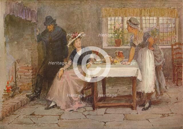 'Langham Sketch: Shelter, c1885. Artist: George Goodwin Kilburne.