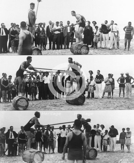 Langley Laboratory annual picnic, Buckroe Beach, Hampton, Virginia, USA, July 1, 1929.  Creator: Unknown.