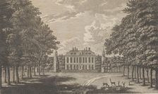 Langley Park, near Beckenham in Kent, from Edward Hasted's, The History and Topographical ..., 1776. Creator: Richard Bernard Godfrey