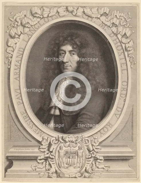 Langlois de Blancfort, 1675. Creator: Pierre Louis van Schuppen.