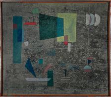 Langsam heraus (Slow Clearing), 1931. Creator: Kandinsky, Wassily Vasilyevich (1866-1944)