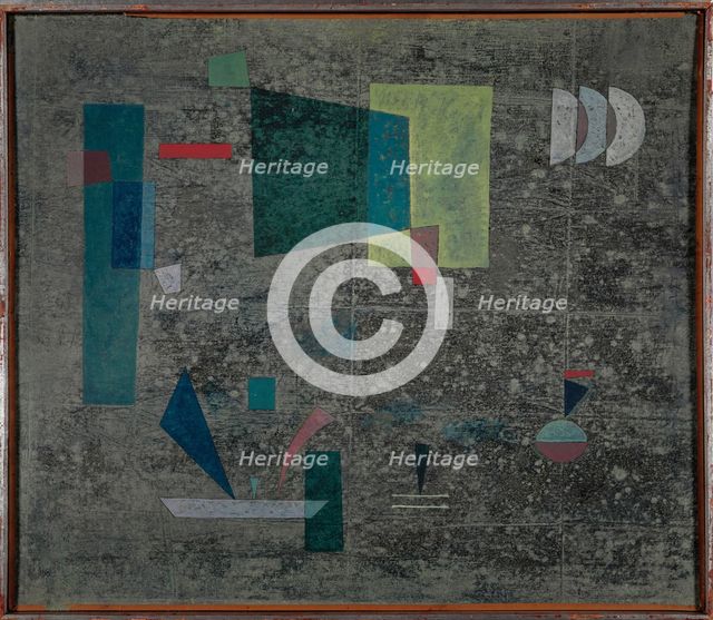 Langsam heraus (Slow Clearing), 1931. Creator: Kandinsky, Wassily Vasilyevich (1866-1944).