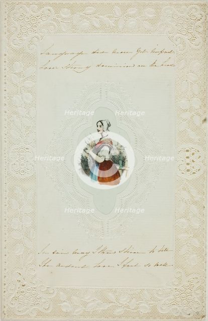 Language Did Have Yet (valentine), c. 1850. Creator: Unknown.