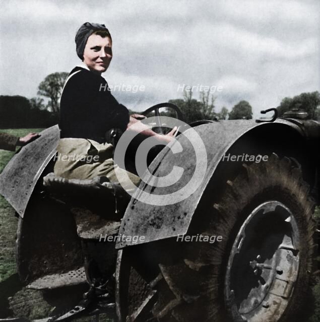 'Land Girl', 1941. Artist: Cecil Beaton.