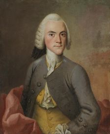 Land judge, later state councillor Jorgen Wichmand, 1749. Creator: Isak Wacklin