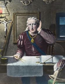 Land! Land! Land! Columbus arriving in America, 1492 (late 19th or early 20th century)