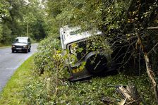 Land Rover Discorery 1990 Accident