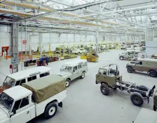 Land Rover Factory, Lode Lane, Solihull, Solihull, 27/02/1983. Creator: John Laing plc