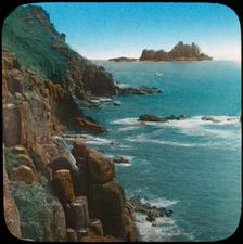 Land's End, Cornwall, late 19th or early 20th century. Artist: Church Army Lantern Department