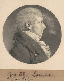 Landon Carter II, 1808. Creator: Charles Balthazar Julien Févret de Saint-Mémin