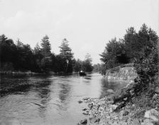 Landon's Rift, Thousand Islands, (1901?). Creator: Unknown