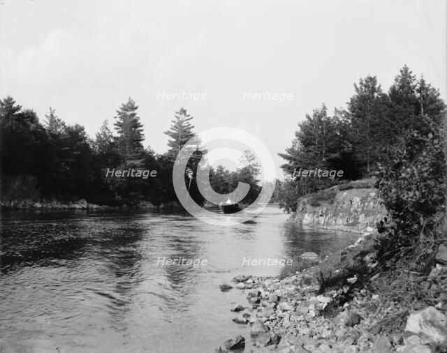 Landon's Rift, Thousand Islands, (1901?). Creator: Unknown.