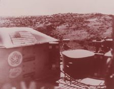 Lander and surface of Mars, Viking 1 Mission to Mars, 1976. Creator: NASA