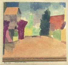 Landgut bei Fryburg (Country House Near Fribourg) , 1915. Creator: Klee, Paul (1879-1940)
