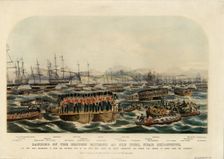 Landing of the British Division at Old Fort, near Sevastopol, 1854. Artist: Anonymous