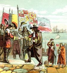 Landing of William Orange 1688 (c1850s)