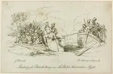 Landing of British Army under Abercrombie in Egypt, n.d. Creator: Unknown