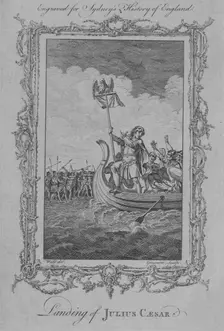 Landing of Julius Caesar 1773. Creator: Charles Grignion