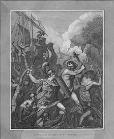 Landing of Julius Caesar 1838