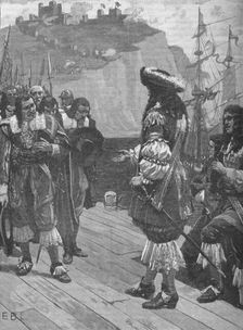 Landing of King Charles II at Dover, 1660 (1905)