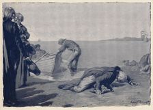 Landing of Paoli on Corsican Soil late 18th century, (1896)