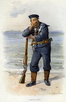 Landing Order c1890-c1893.Artist: William Christian Symons