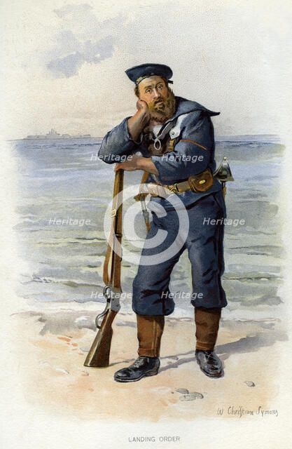 'Landing Order', c1890-c1893.Artist: William Christian Symons