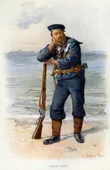 Landing Order c1890-c1893.Artist: William Christian Symons