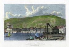 Landing place, outer harbour, Dover, Kent, 19th century.Artist: E Finden